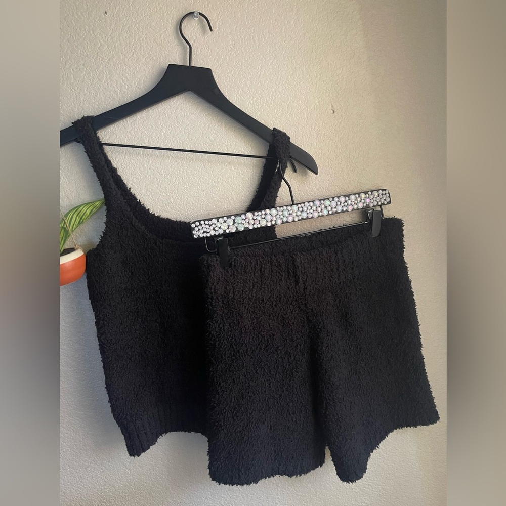 Skims cozy knit set check details